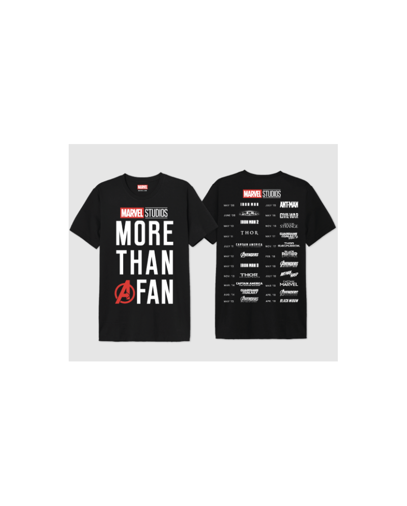 MARVEL - More Than A Fan - T-Shirt Men (XXL)
