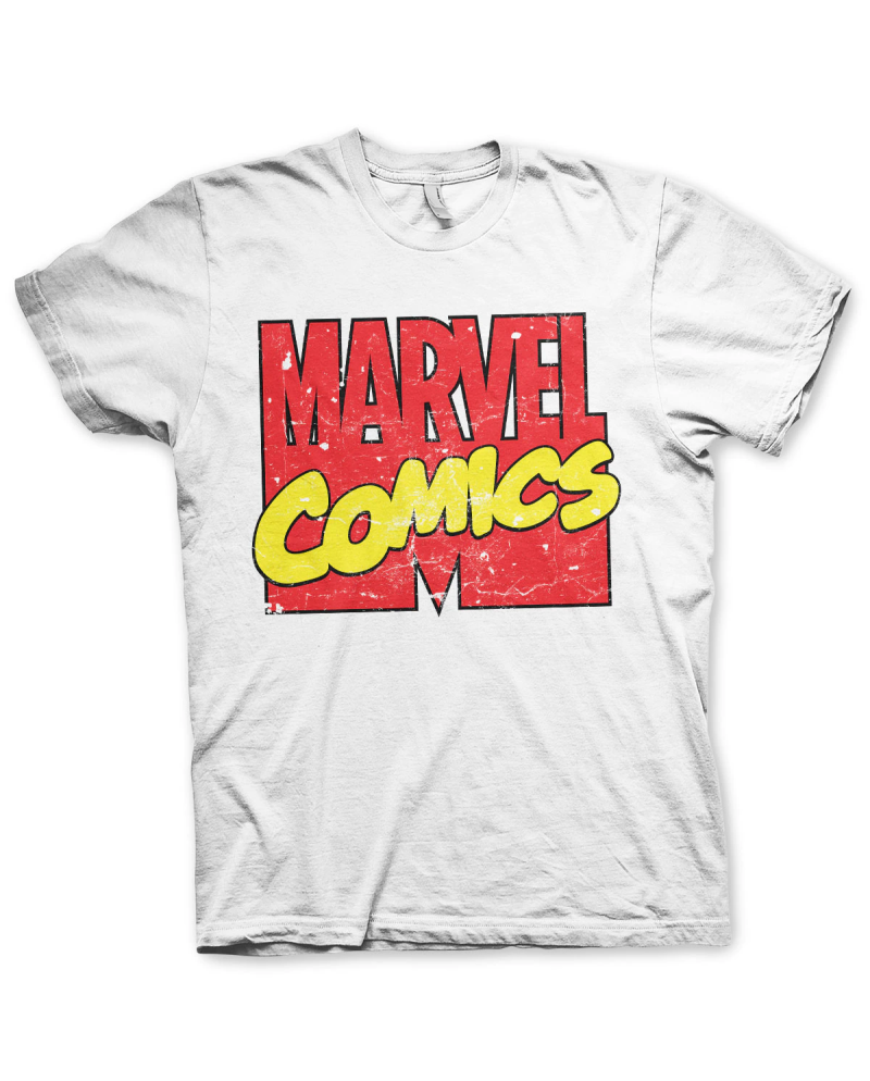MARVEL - Vintage Marvel Comics Logo - T-Shirt (M)