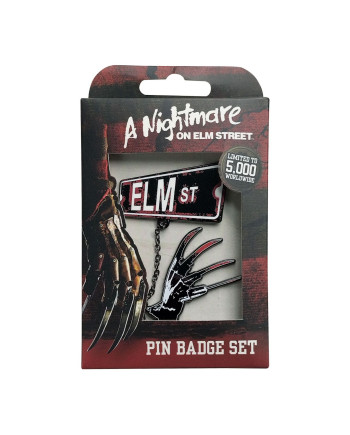 NIGHTMARE ON ELM STREET - Pin Badge Set Limited Edition