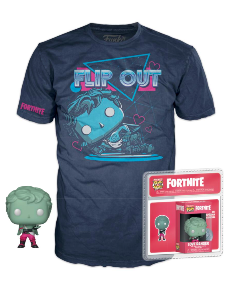 FORTNITE - Boxed T-Shirt POP + Pocket POP - Love Ranger (XL)