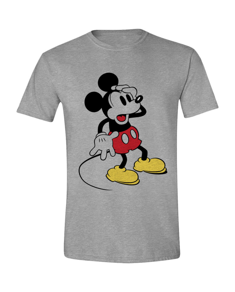 DISNEY - T-Shirt - Mickey Mouse Confusing Face (S)