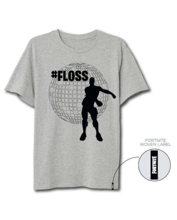 FORTNITE - T-Shirt Floss Grey (XXL)