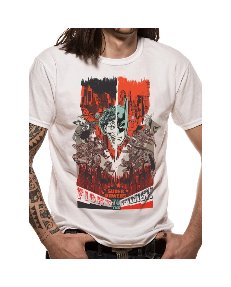 BATMAN - T-Shirt IN A TUBE- Fight To The Finish (XXL)