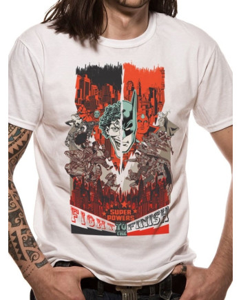BATMAN - T-Shirt IN A TUBE- Fight To The Finish (XXL)