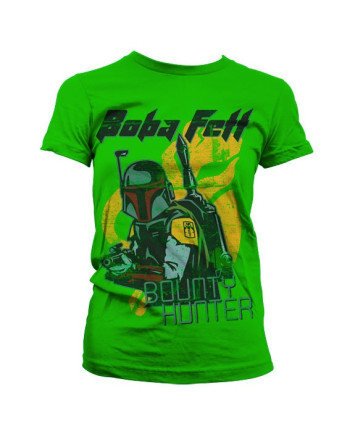 STAR WARS - T-Shirt Boba Fett - Bounty Hunter GIRL (L)