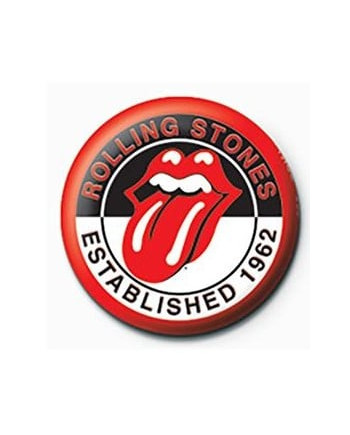 THE ROLLING STONES - Established - Button Badge 25mm