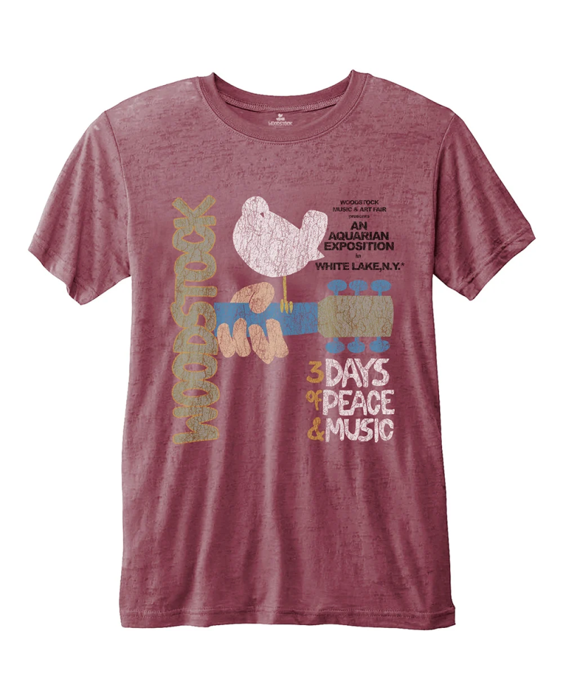 WOODSTOCK - T-Shirt RWC - Classic Vintage Poster (XL)