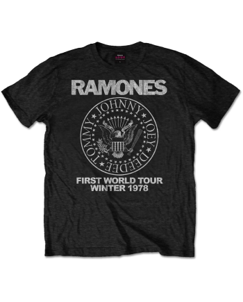 RAMONES - T-Shirt RWC - First World Tour 1978 (S)