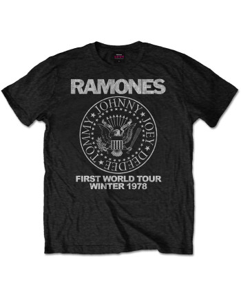 RAMONES - T-Shirt RWC - First World Tour 1978 (S)