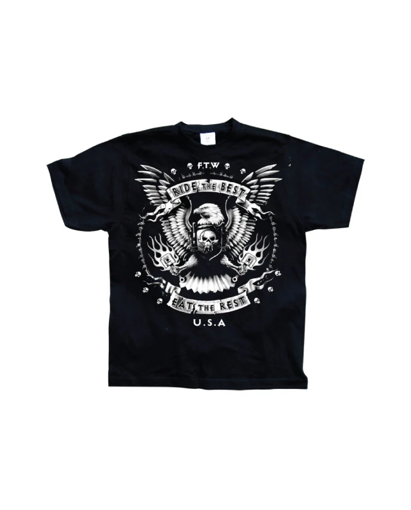 LIFESTYLE - T-Shirt Ride the Best / Eat the Rest (S)
