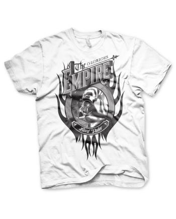 STAR WARS - T-Shirt The Glorious Empire Lord Vader - White (M)
