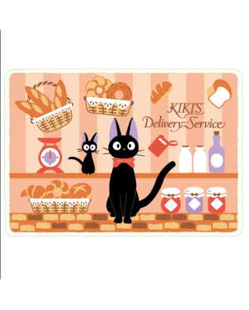 KIKI'S LA PETITE SORCIERE - Jiji's Bakery - Fluffy Plaid 70x100cm