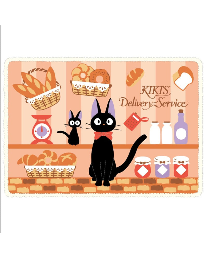 KIKI'S LA PETITE SORCIERE - Jiji's Bakery - Fluffy Plaid 70x100cm