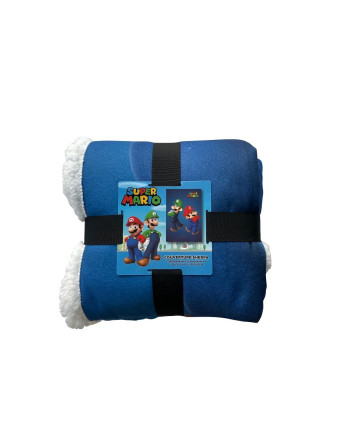 SUPER MARIO - Mario & Luigi - Premium Sherpa '100X150cm'