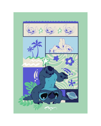 DISNEY - Flanel Blanket 110x150cm - Stitch
