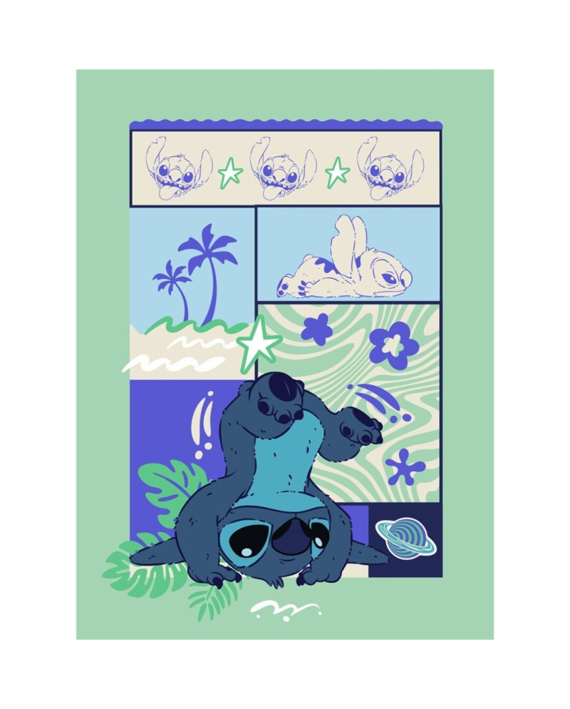 DISNEY - Flanel Blanket 110x150cm - Stitch