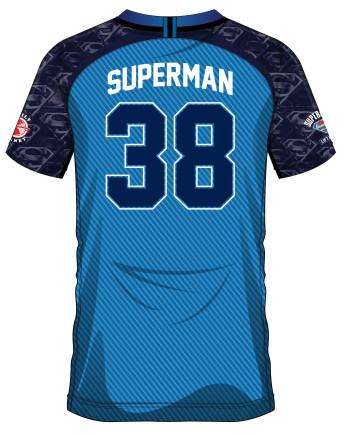 SUPERMAN - Superman 38 - Soccer Jersey Men (XXL)
