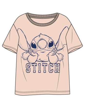 LILO & STITCH - Stitch - Unisex T-Shirt Pink (XL)