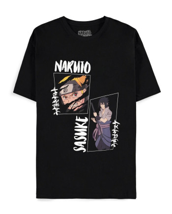 NARUTO SHIPPUDEN - Naruto & Sasuke - Men's T-Shirt (S)
