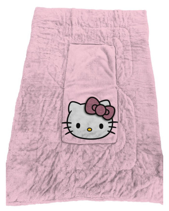 HELLO KITTY - Cushion Blanket