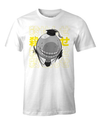 ASSASSINATION CLASSROOM - Koro Smile - Men T-shirt (XL)