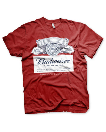 BEER - Budweiser Red Label - T-Shirt - (XXL)