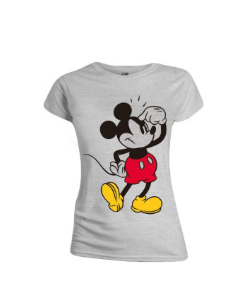 DISNEY - T-Shirt - Mickey Mouse Annoying Face - GIRL (S)