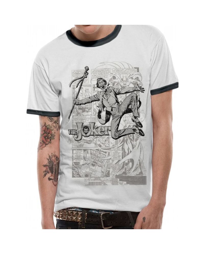 DC COMICS - T-Shirt IN A TUBE- Jocker Retro Cover (XXL)