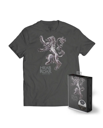 GAME OF THRONES - T-Shirt METTALIC SHIELD - Lannister (S)