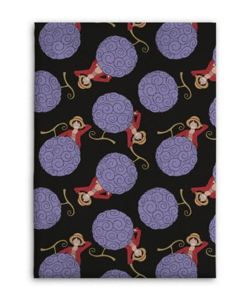 ONE PIECE - Flanel Blanket 110x150cm - Luffy