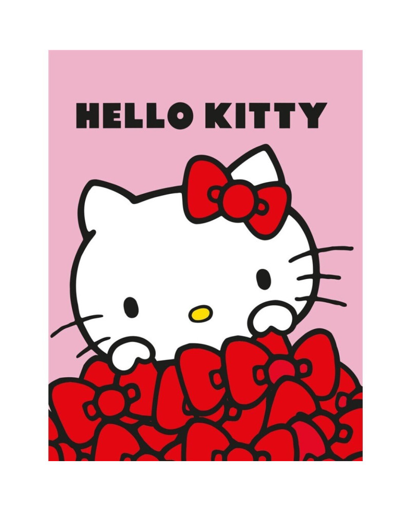 HELLO KITTY - Flanel Blanket 130x160cm