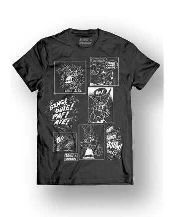 ASTERIX & OBELIX - T-Shirt - Multi Cell - Black (S)
