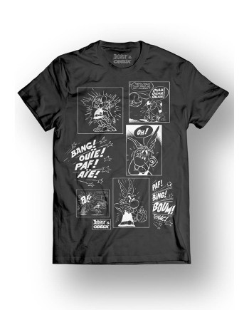 ASTERIX & OBELIX - T-Shirt - Multi Cell - Black (S)