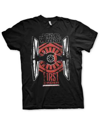 STAR WARS 7 - T-Shirt Distressed (S)
