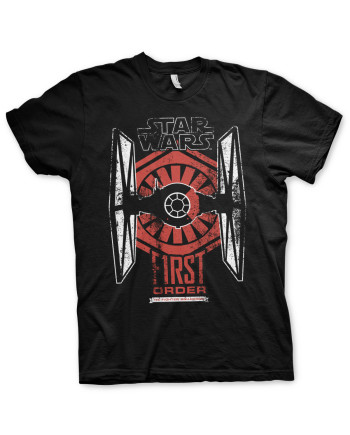 STAR WARS 7 - T-Shirt Distressed (S)