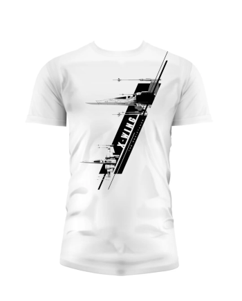 STAR WARS 7 - T-Shirt X-Wing - White (S)