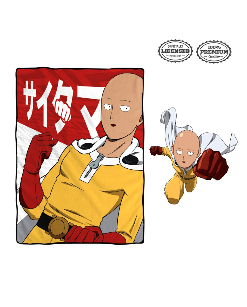 ONE PUNCH MAN - Saitama - Blanket 114x152cm