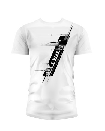 STAR WARS 7 - T-Shirt X-Wing - White (S)