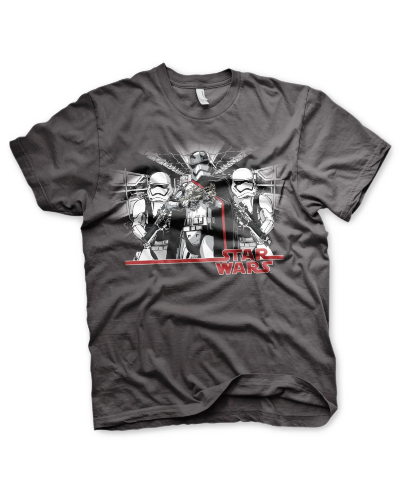 STAR WARS 7 - T-Shirt Captain Phasma - Dark Grey (M)