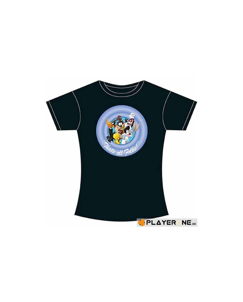 THAT'S ALL FOLKS - T-Shirt Femme (M)
