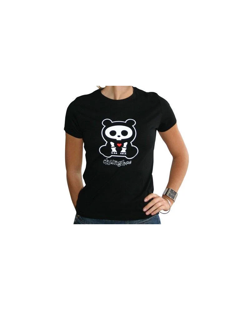 SKELANIMALS - T-Shirt CHUNGKEE Femme Black Basic (XL)