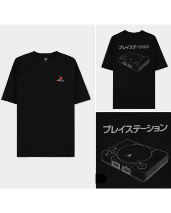 PLAYSTATION - Logo & Console - Men T-Shirt (S)