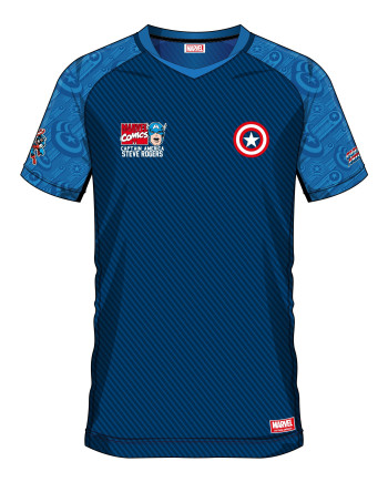 MARVEL - Captain America 41 - Soccer Jersey Men (XXL)