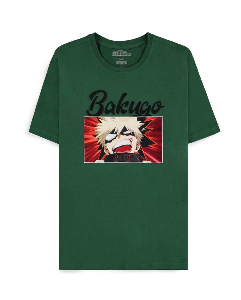 MY HERO ACADEMIA - Green Bakugo - Men's T-shirt (L)
