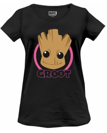 MARVEL - Smiling Groot Head - T-Shirt Women (XL)
