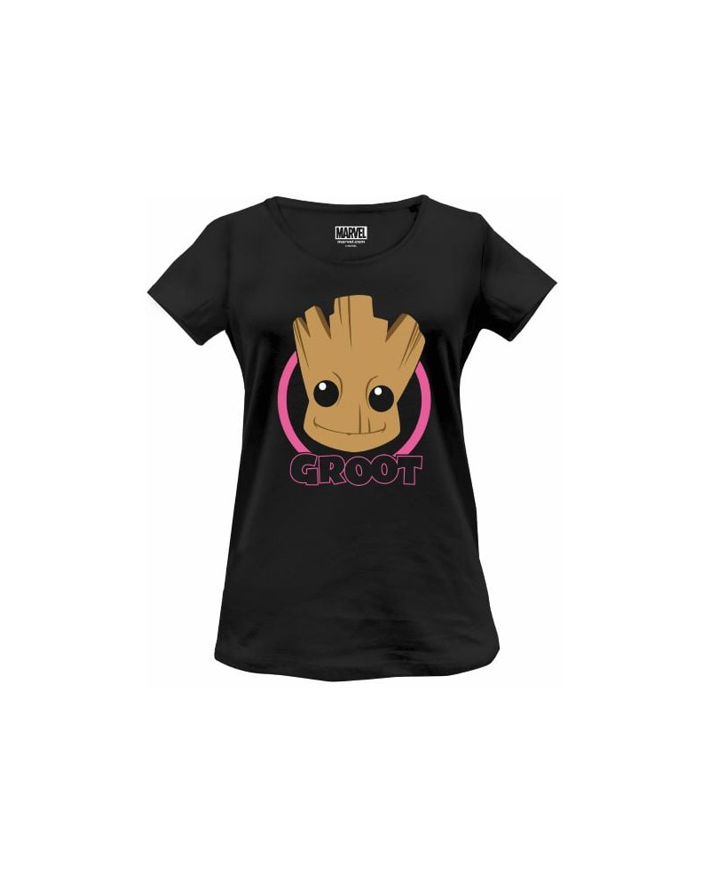 MARVEL - Smiling Groot Head - T-Shirt Women (XL)