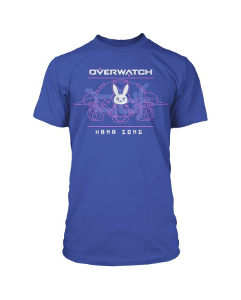 OVERWATCH - T-Shirt Battle Meka D.VA (L)