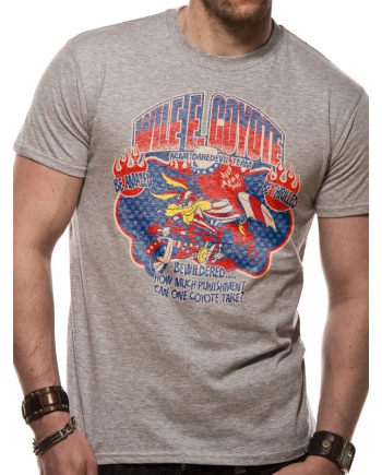 LOONEY TUNES - T-Shirt IN A TUBE- Wile E Coyote (XXL)