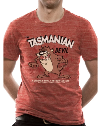 LOONEY TUNES - T-Shirt IN A TUBE- Tazmania Devil (S)
