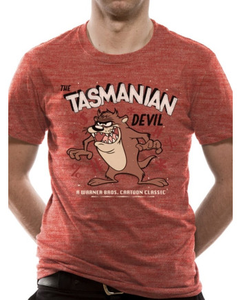 LOONEY TUNES - T-Shirt IN A TUBE- Tazmania Devil (S)